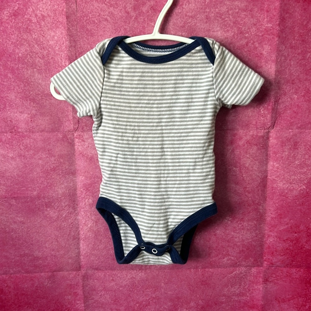 (3 for $15) 0-3 Month Baby Cloud Island Onesie